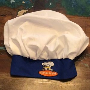 NWOT - CURIOUS CHEF - CHILDRENS  ADJUSTABLE CHEF HAT